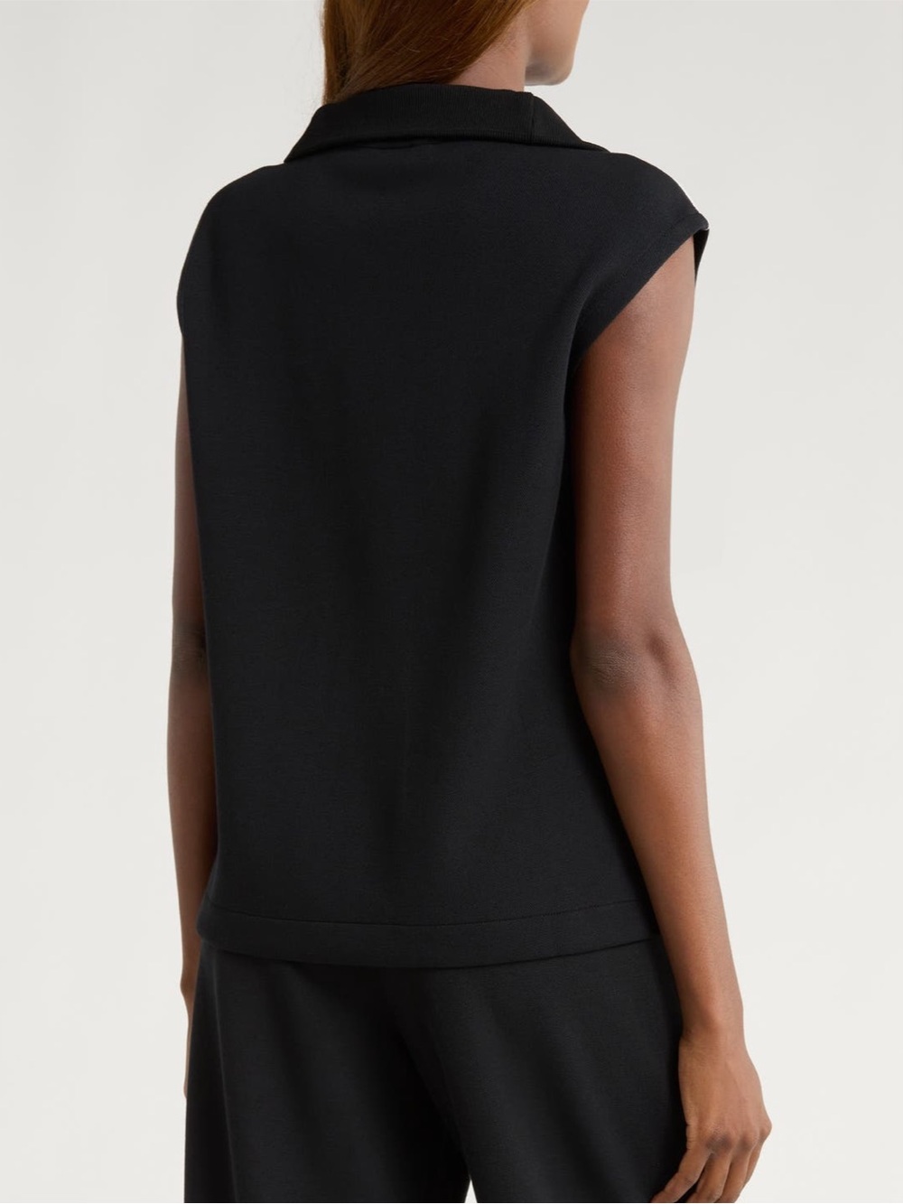 Spanx Airpique Sleeveless Half Zip - Picture 2 of 6